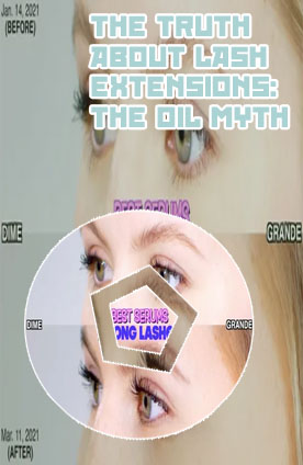 Can you use a lash serum with lash extensions